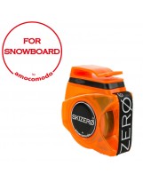 SKIZERO SNOWBOARD orange trasparent