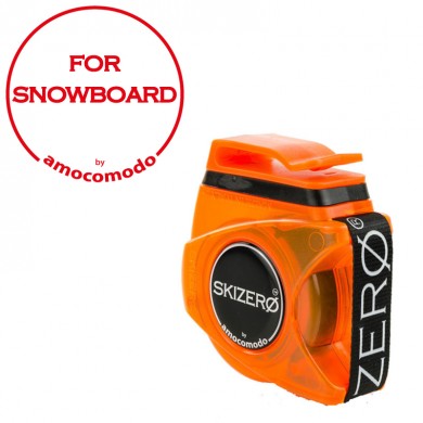 SKIZERO SNOWBOARD orange trasparent