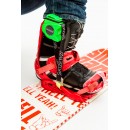 SKIZERO SNOWBOARD trasparente arancio