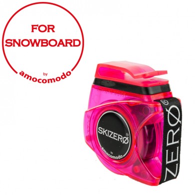 SKIZERO SNOWBOARD fucsia trasparent