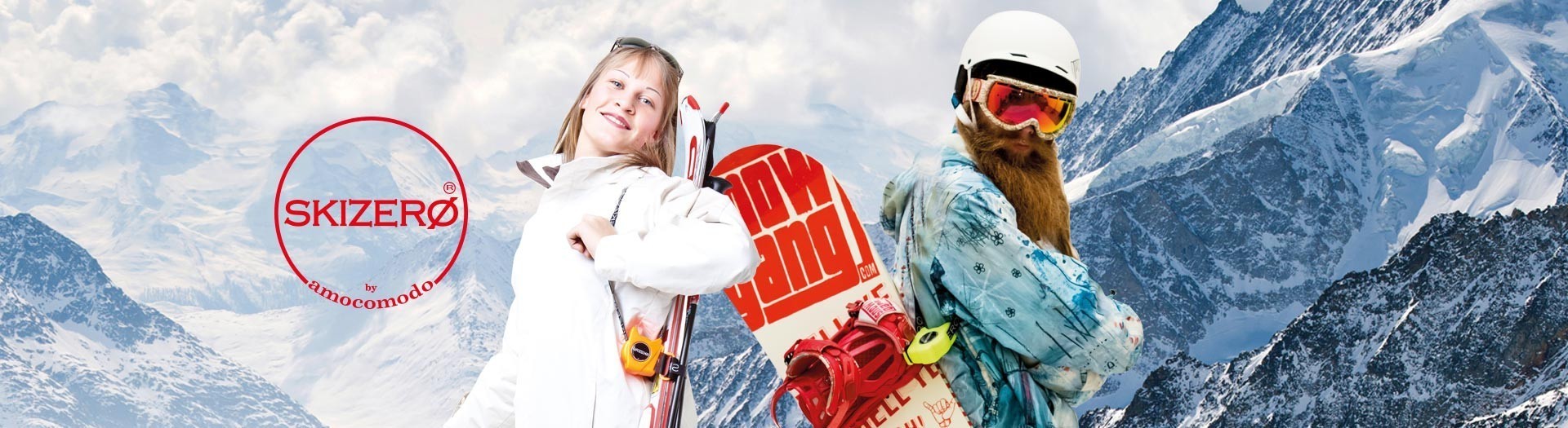 SKIZERO and SKIZEROSNOWBOARD by amocomodo