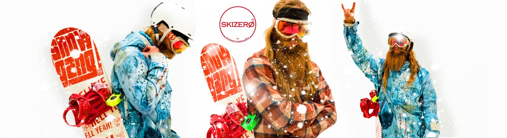 SKIZERO and SKIZEROSNOWBOARD by amocomodo